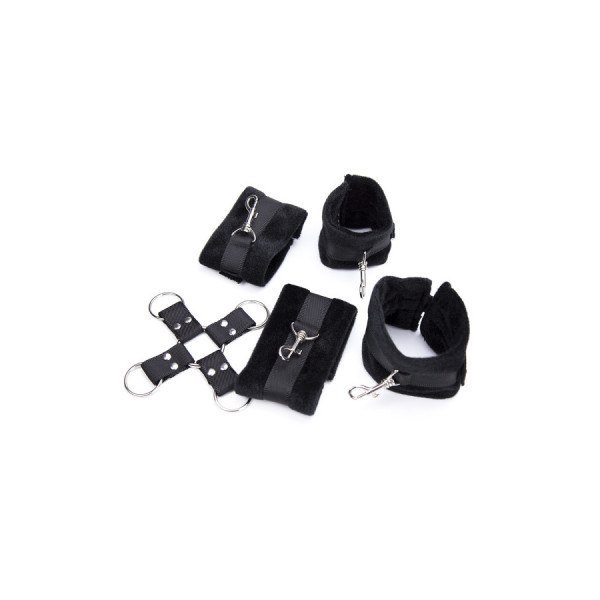 Menottes attache en croix pour mains et pieds Dreamy Fetish 